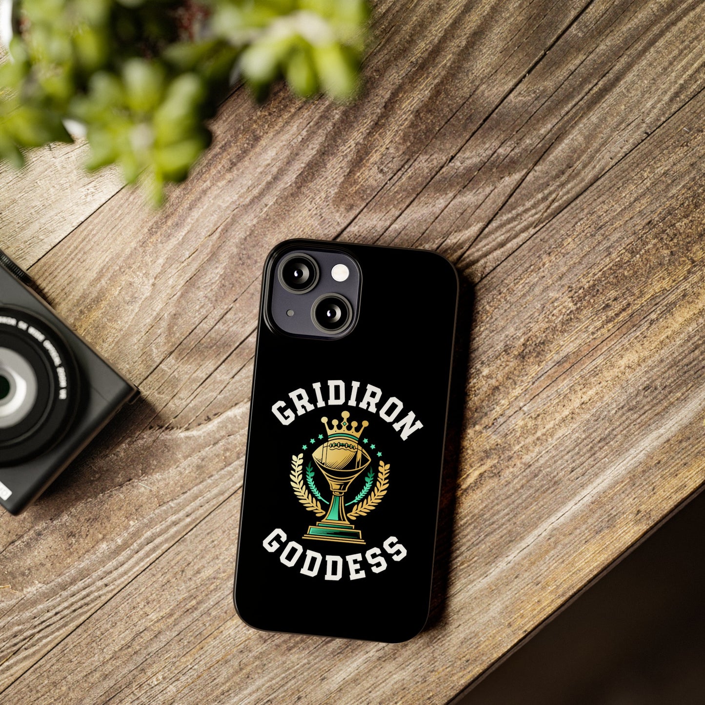Gridiron Goddess Slim Phone Cases