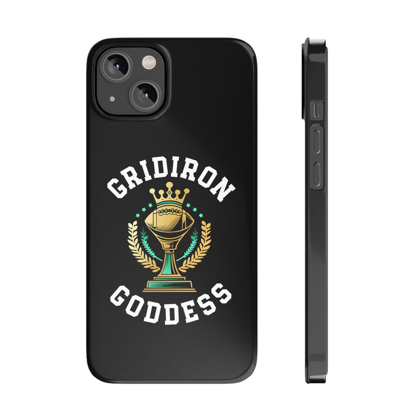 Gridiron Goddess Slim Phone Cases