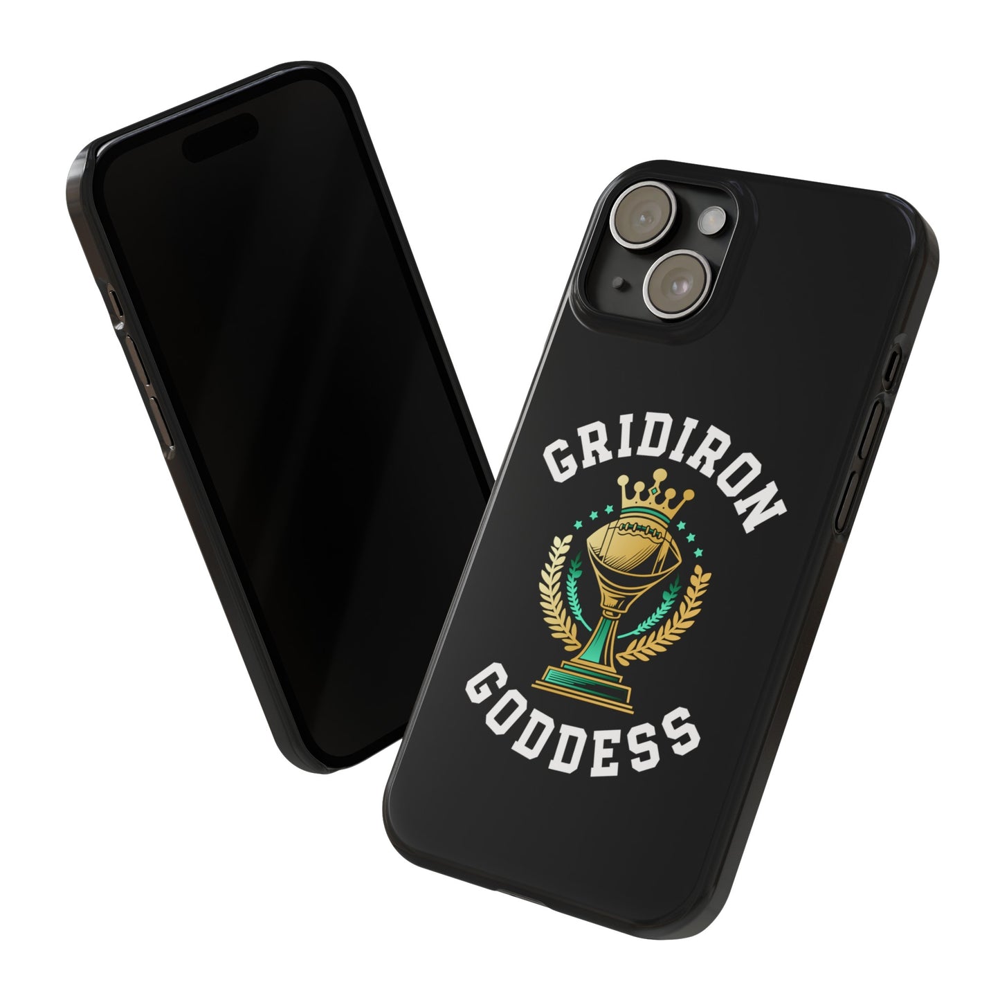 Gridiron Goddess Slim Phone Cases