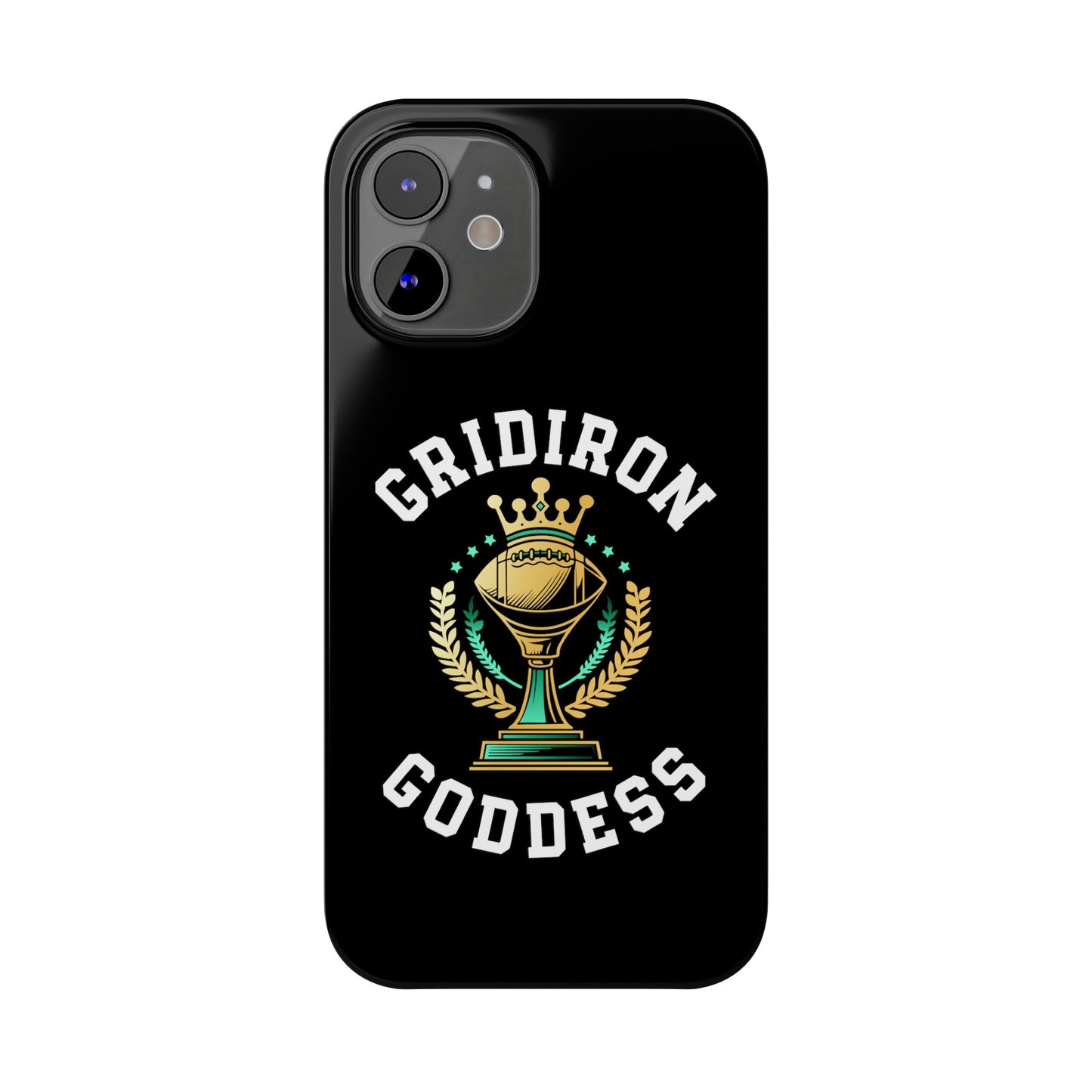 Gridiron Goddess Slim Phone Cases
