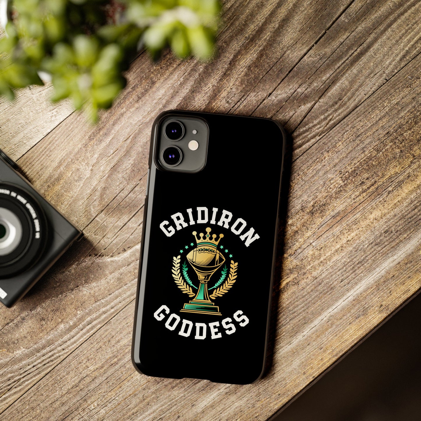 Gridiron Goddess Slim Phone Cases