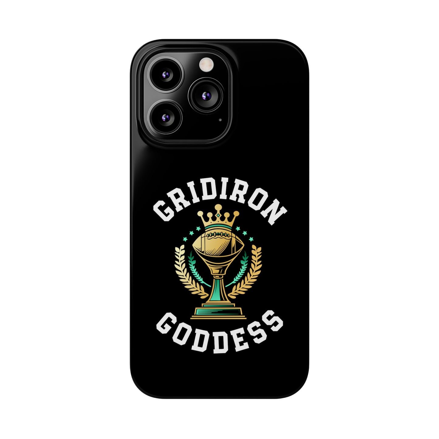 Gridiron Goddess Slim Phone Cases