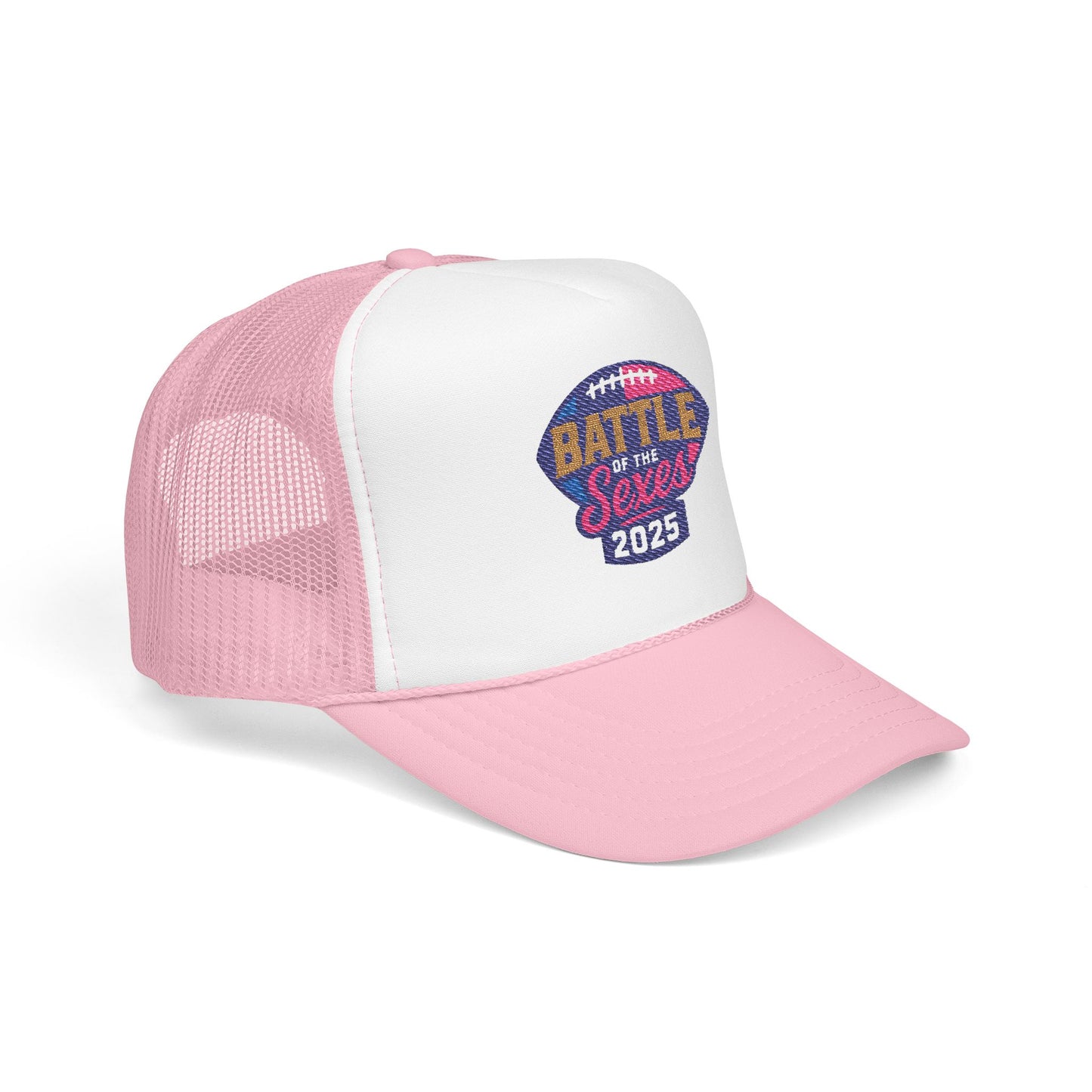 Battle of the Sexes Foam Trucker Hat – Embroidered Logo