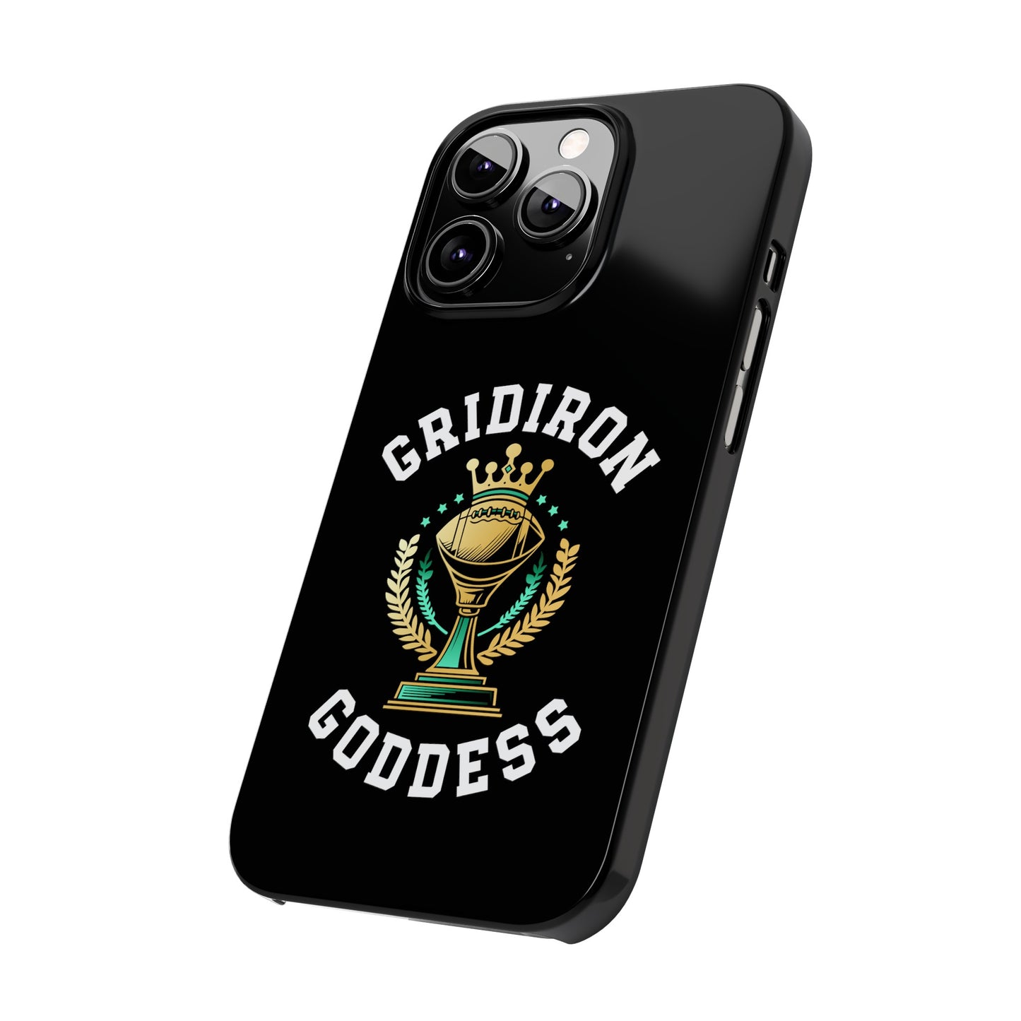 Gridiron Goddess Slim Phone Cases