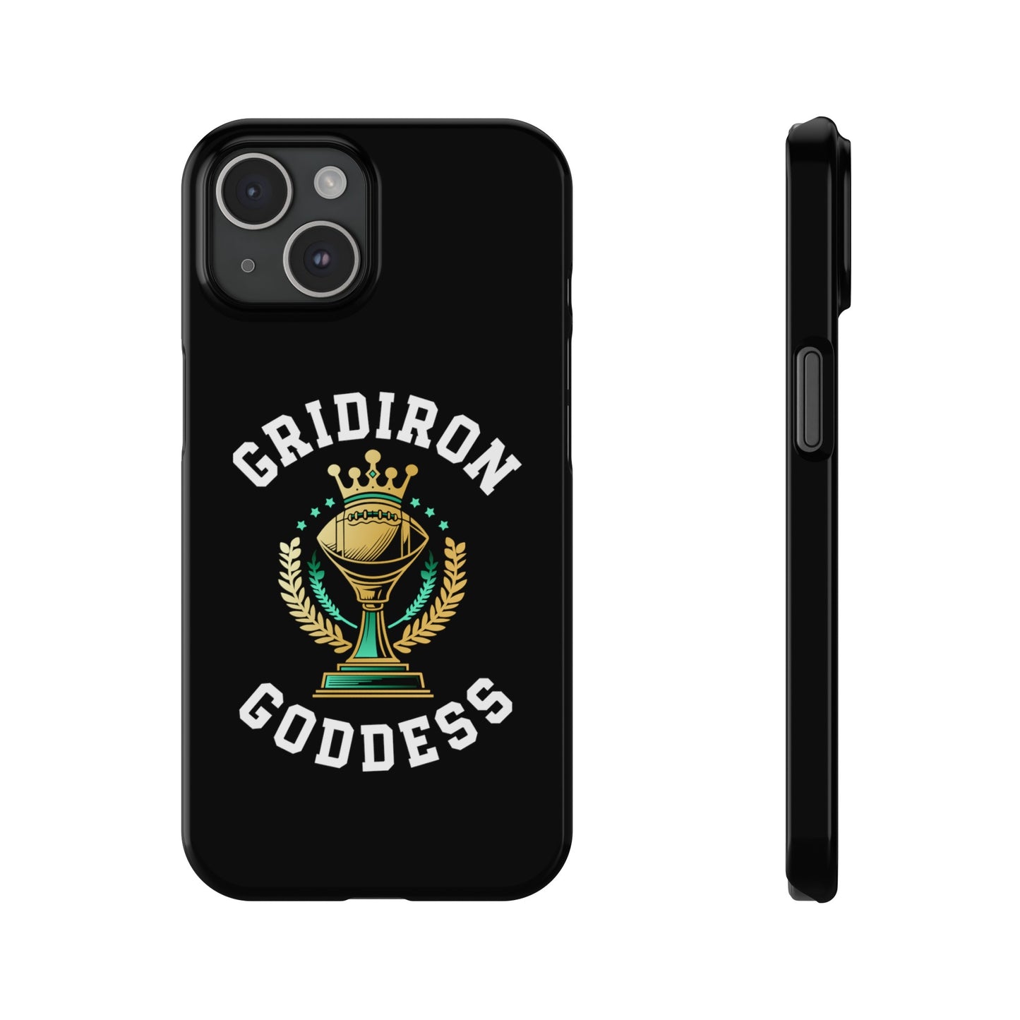 Gridiron Goddess Slim Phone Cases