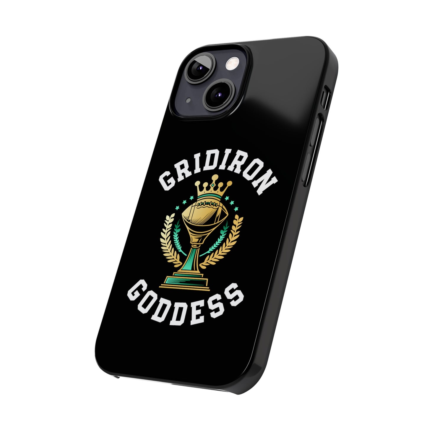 Gridiron Goddess Slim Phone Cases