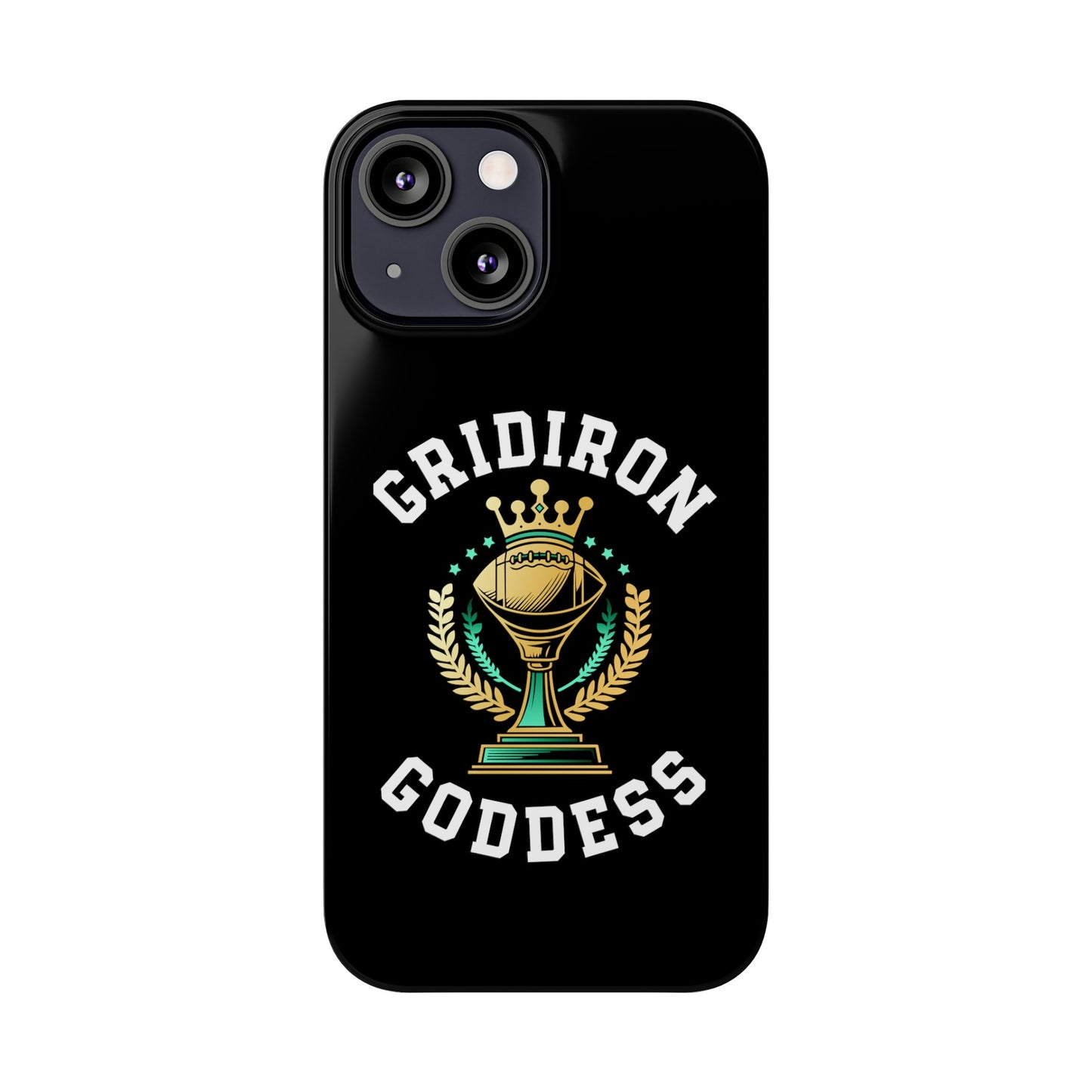 Gridiron Goddess Slim Phone Cases