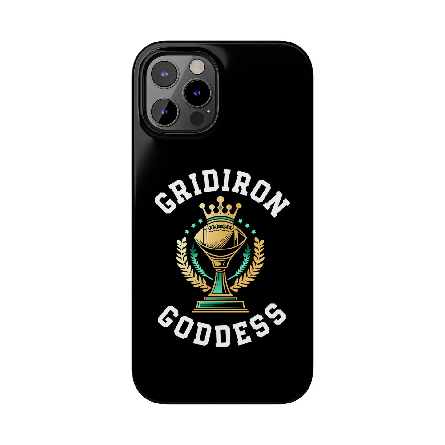 Gridiron Goddess Slim Phone Cases