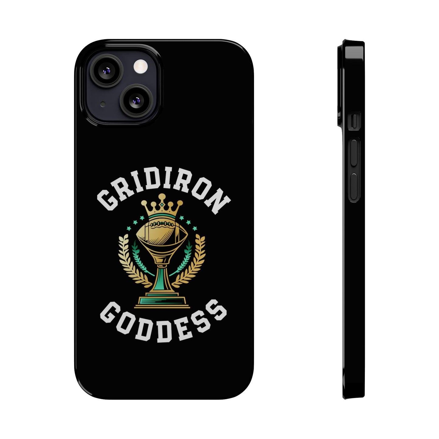 Gridiron Goddess Slim Phone Cases