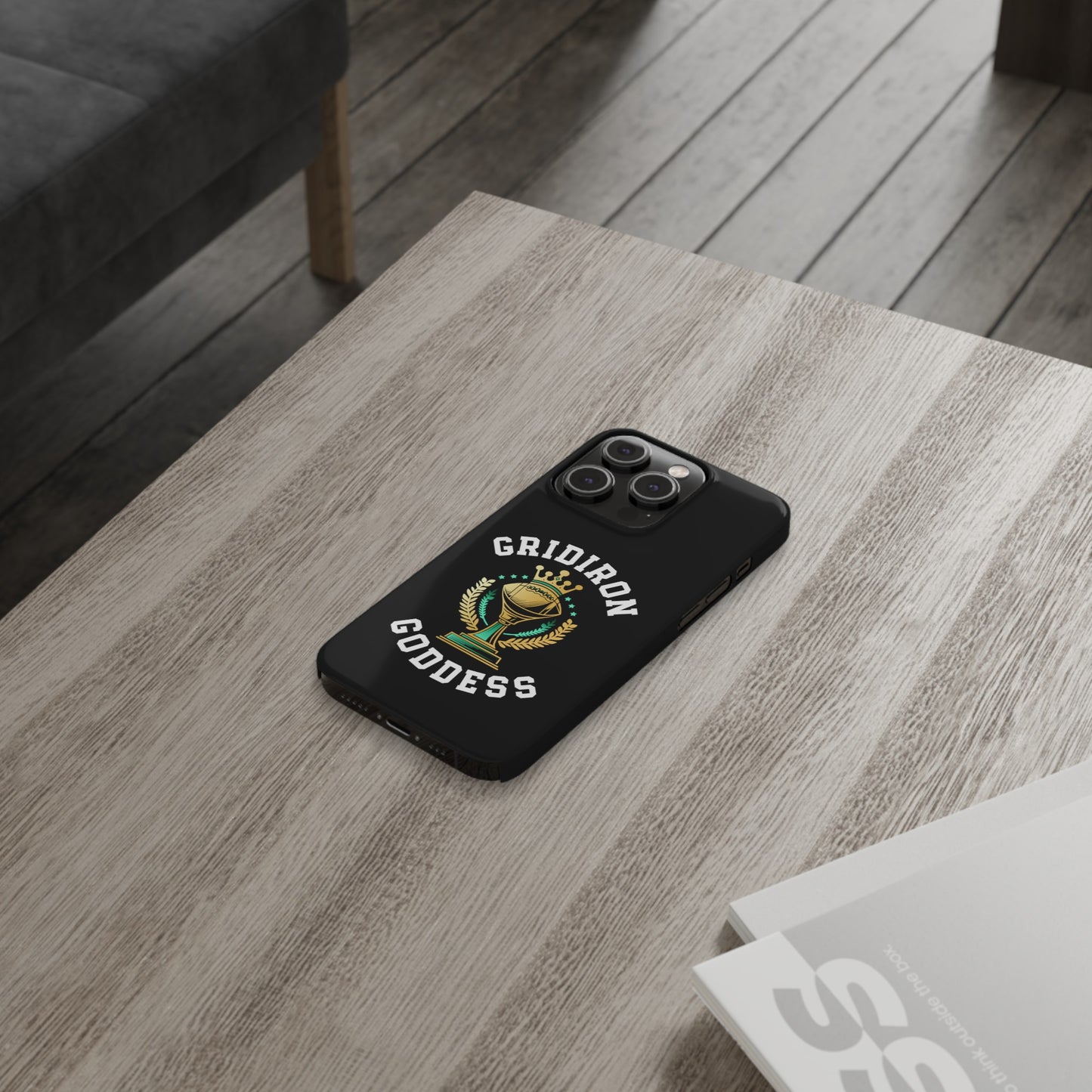 Gridiron Goddess Slim Phone Cases
