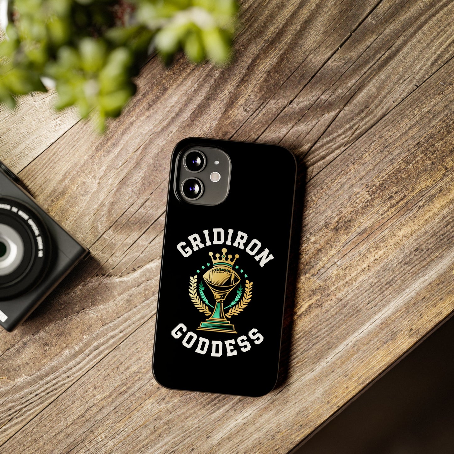 Gridiron Goddess Slim Phone Cases