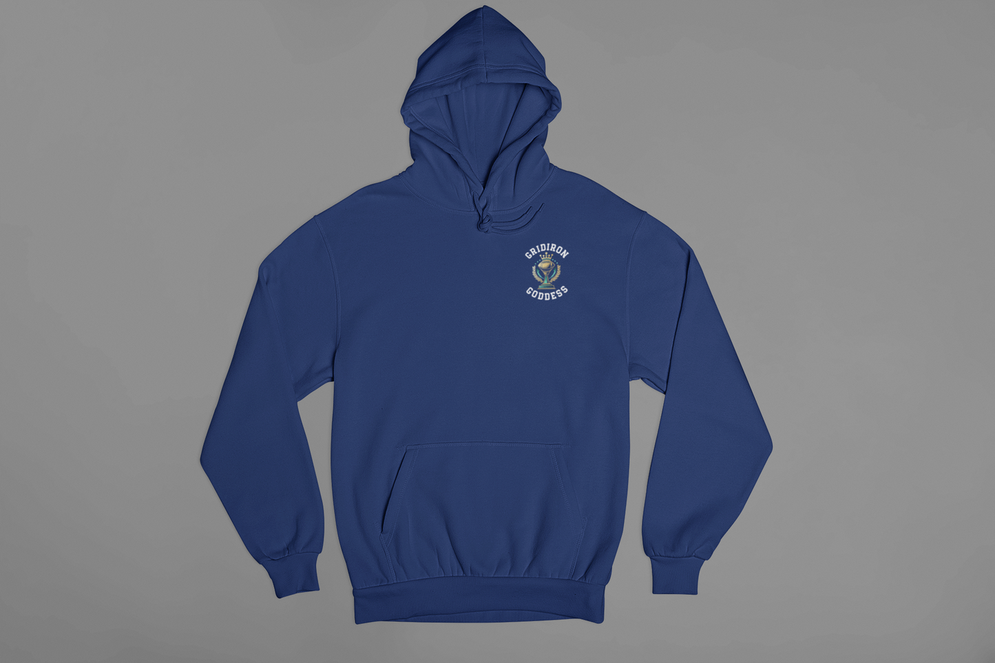 Organic Cotton Gridiron Goddess Hoodie