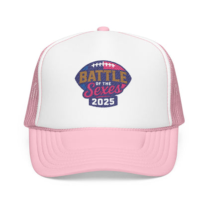 Battle of the Sexes Foam Trucker Hat – Embroidered Logo