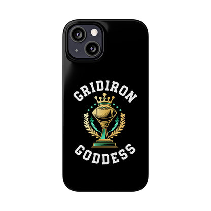 Gridiron Goddess Slim Phone Cases