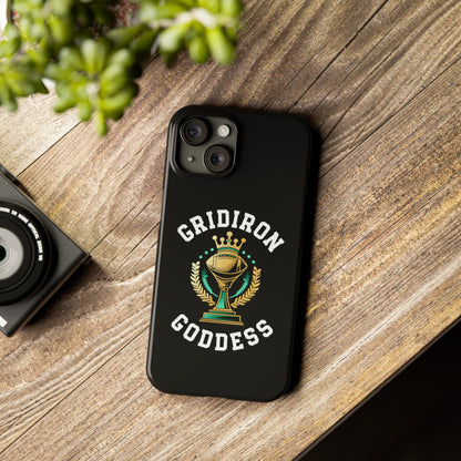 Gridiron Goddess Slim Phone Cases