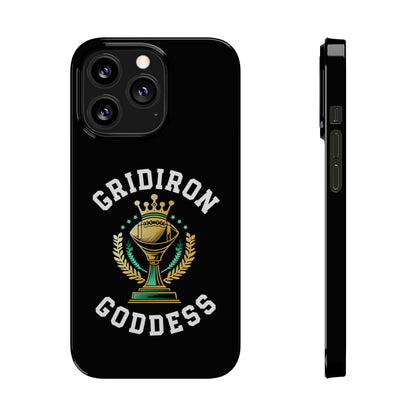 Gridiron Goddess Slim Phone Cases