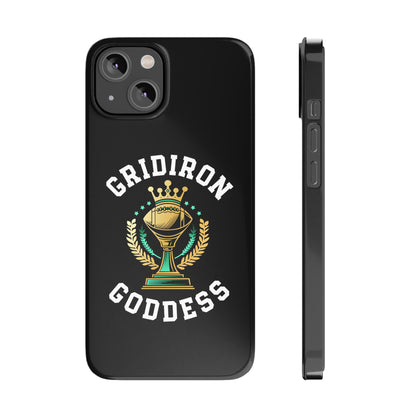 Gridiron Goddess Slim Phone Cases