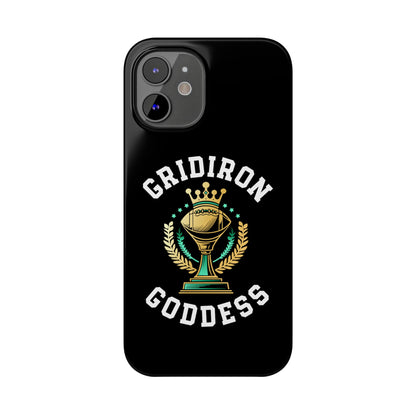 Gridiron Goddess Slim Phone Cases