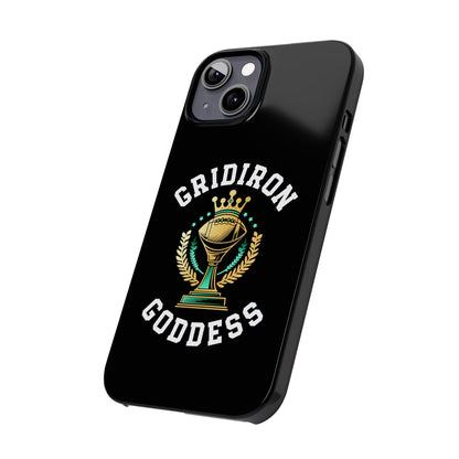 Gridiron Goddess Slim Phone Cases