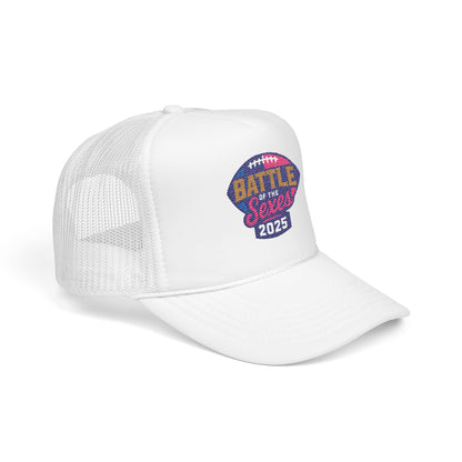 Battle of the Sexes Foam Trucker Hat – Embroidered Logo