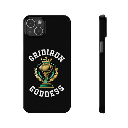 Gridiron Goddess Slim Phone Cases