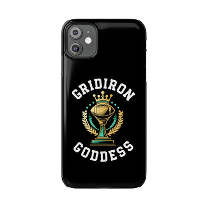 Gridiron Goddess Slim Phone Cases