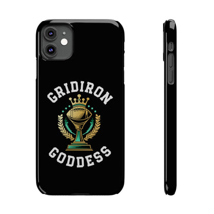 Gridiron Goddess Slim Phone Cases