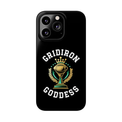 Gridiron Goddess Slim Phone Cases