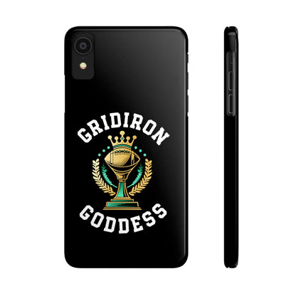 Gridiron Goddess Slim Phone Cases