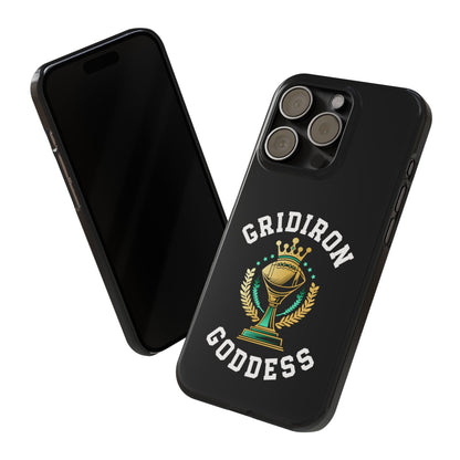 Gridiron Goddess Slim Phone Cases