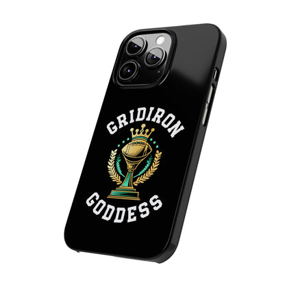 Gridiron Goddess Slim Phone Cases