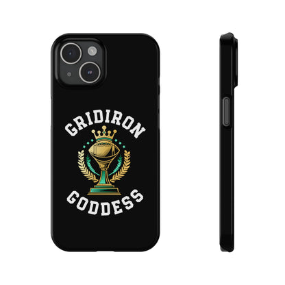 Gridiron Goddess Slim Phone Cases