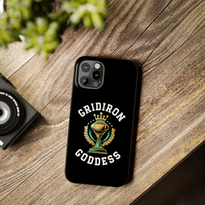 Gridiron Goddess Slim Phone Cases