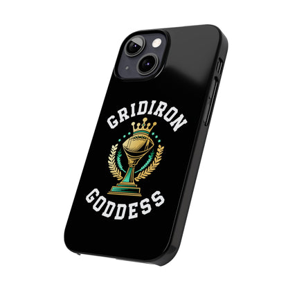 Gridiron Goddess Slim Phone Cases