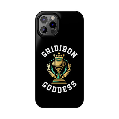 Gridiron Goddess Slim Phone Cases