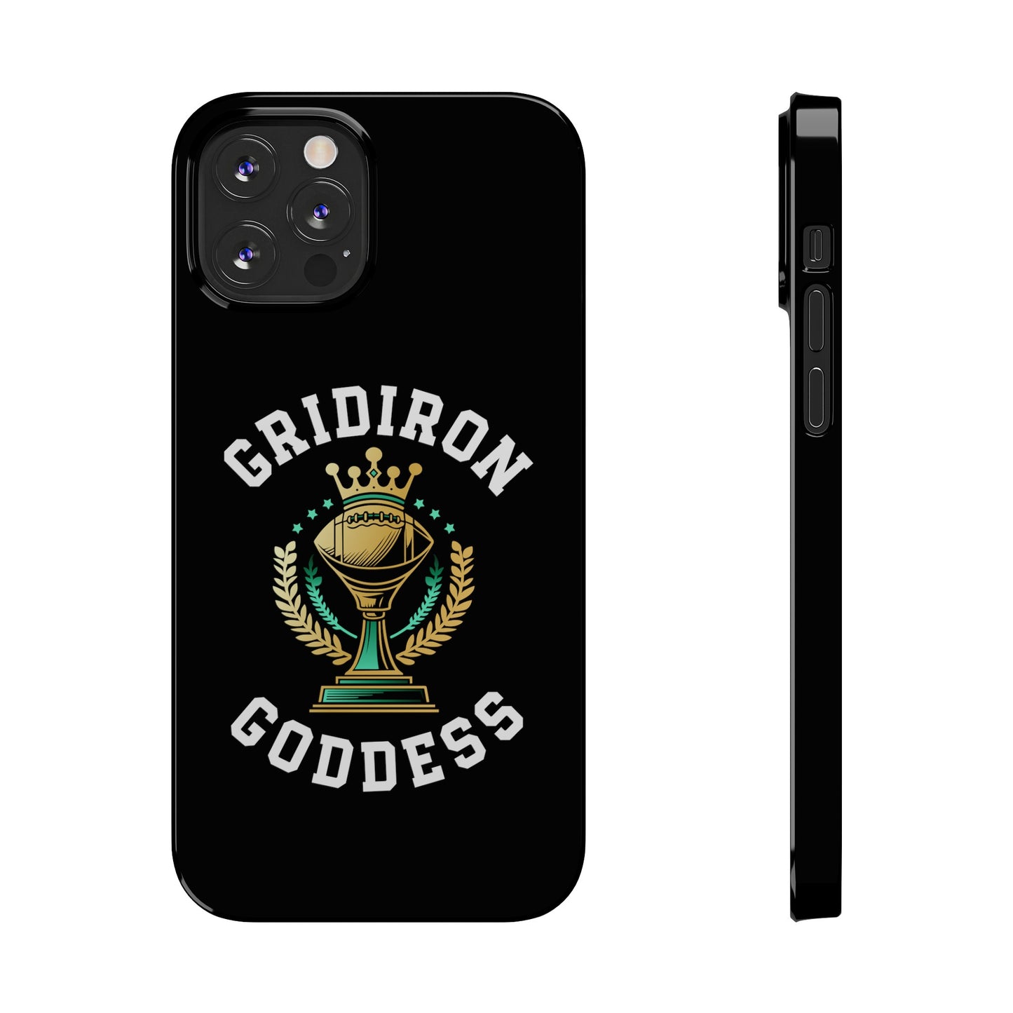 Gridiron Goddess Slim Phone Cases