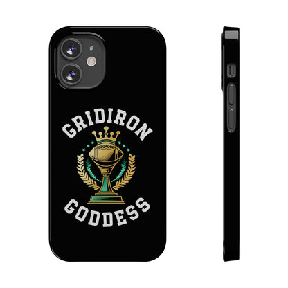 Gridiron Goddess Slim Phone Cases