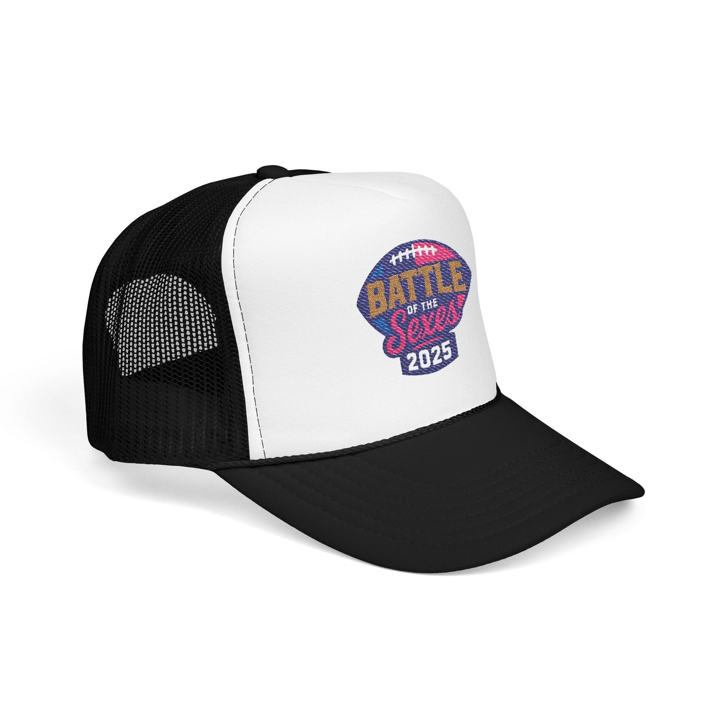 Battle of the Sexes Foam Trucker Hat – Embroidered Logo