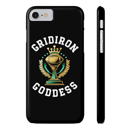 Gridiron Goddess Slim Phone Cases