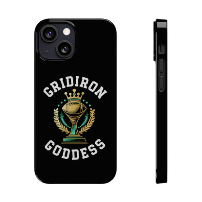 Gridiron Goddess Slim Phone Cases
