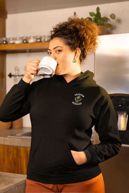 Organic Cotton Gridiron Goddess Hoodie